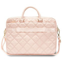 Guess Bag GUCB15ZPSQSSGP 16" pink/pink Quilted 4G