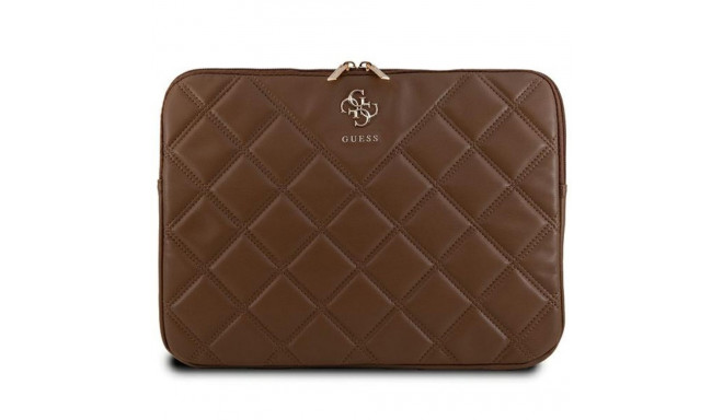 Guess Sleeve GUCS14ZPSQSSGW 14" brown/brown Quilted 4G