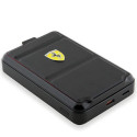Ferrari Powerbank Wireless 15W FEPB10MSPLEK 10000 mAh with stand function black/black Metal Logo Mag