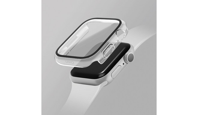 UNIQ Nautic ümbris Apple Watch Series 7/8 41mm tuvi läbipaistev