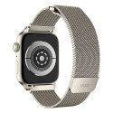 UNIQ Dante strap Apple Watch Series 1/2/3/4/5/6/7/8/9/SE/SE2 38/40/41mm Stainless Steel starlight