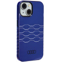 Audi IML MagSafe Case iPhone 15 / 14 / 13 6.1" blue/navy blue hardcase AU-IMLMIP15-A6/D3-BE