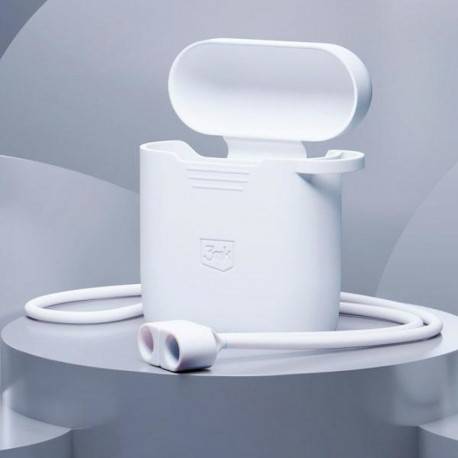 3MK Silicon Case AirPods 2nd gen+ carabiner