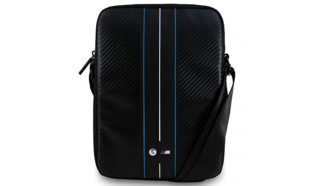 BMW BMTB10COMSCAKL Bag 10" Black Carbon Blue Stripes