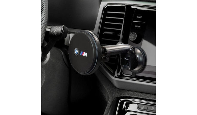 BMW BMCMM22MRK magnetic holder for air vent/cockpit/window, black/black M Edition