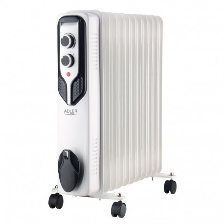 Adler | Oil-Filled Radiator | AD 7817 | Oil Filled Radiator | 2500 W | Number of power levels 3 | Wh