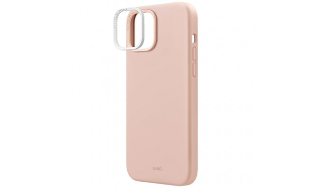UNIQ Lino Hue iPhone 15 / 14 / 13 6.1" Magclick laadimise roosakasroosa ümbris