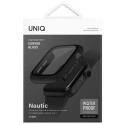 UNIQ case Nautic Apple Watch Series 7/8/9 45mm black/black