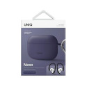 UNIQ case Nexo AirPods Pro 2 gen + Ear Hooks Silicone (2022/2023) purple/fig purple