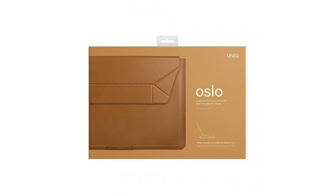 UNIQ Oslo sülearvuti ümbris 14" toffeepruun