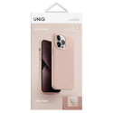 UNIQ Lino Hue iPhone 14 Pro Max 6.7" Magclick Charging Case Pink/Blush Pink