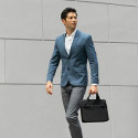 UNIQ bag Stockholm laptop 16" black/midnight black