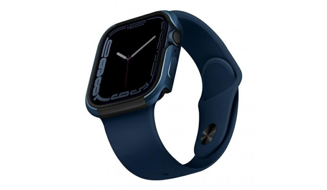 UNIQ Valencia ümbris Apple Watch Series 4/5/6/SE/SE3 45/44mm sinine