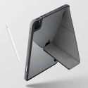 UNIQ Moven iPad Pro 12.9" case (2021) Antimicrobial gray/charcoal gray