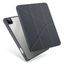 UNIQ Moven iPad Pro 12.9" case (2021) Antimicrobial gray/charcoal gray