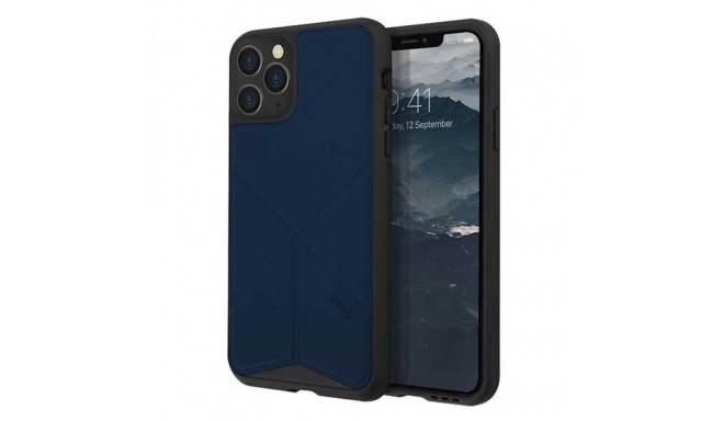 UNIQ Transforma ümbris iPhone 11 Pro tumesinine panter