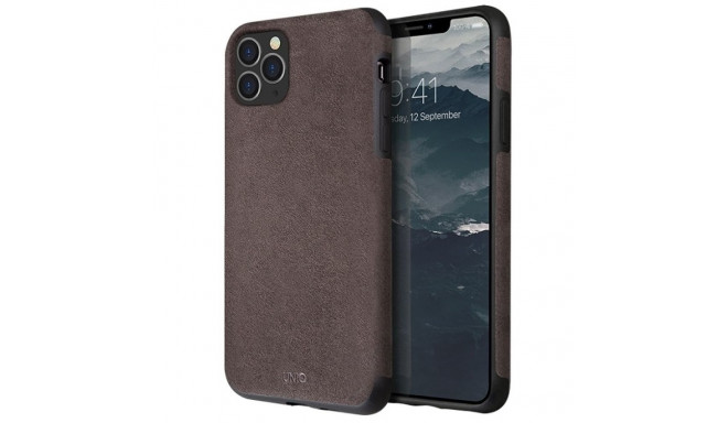 UNIQ Sueve Case iPhone 11 Pro taupe warm gray
