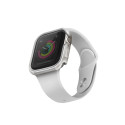 UNIQ case Valencia Apple Watch Series 4/5/6/SE 40mm. silver/titanium silver