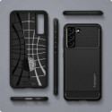 Spigen Rugged Armor Samsung G990 S21 FE black/black matte ACS03049