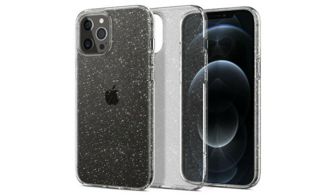 Spigen Liquid Crystal Glitter iPhone 12/12 Pro 6.1" ACS01698 läbipaistev