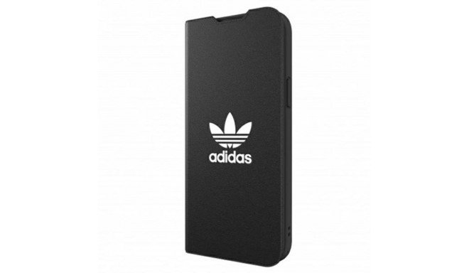 Adidas OR Booklet Case BASIC iPhone 13Pro Max 6.7" black white 47127