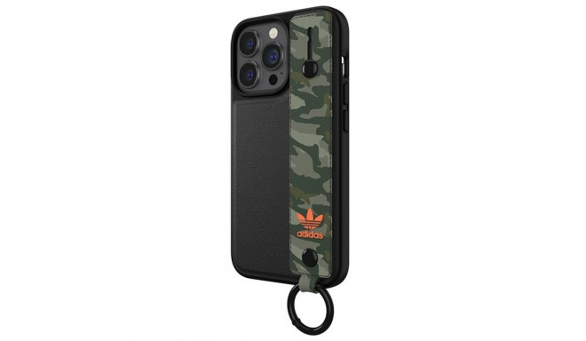 Adidas OR käerihmaga ümbris iPhone 13 Pro/13 6.1" must-roheline 47111