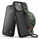Adidas OR Hand Strap Case iPhone 13 Pro /13 6.1" black-green/black-green 47111 Adidas OR Hand Strap Case iPhone 13 Pro /13 6.1" black-green/black-green 47111
