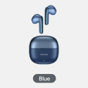 USAMS Bluetooth 5.1 TWS XH Series Headphones Dual mic wireless blue/blue BHUXH03