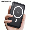 USAMS Powerbank PB64 10000mAh 20W QC3.0+PD Magnetic Wireless Fast Charge black/black 10KCD17301 (US-