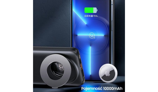USAMS Powerbank PB62 10000mAh 20WQC3.0+PD Magnetic Wireless Fast Charge blue/blue 10KCD17104 (US-CD1