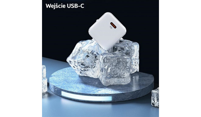 USAMS seinalaadija 1xUSB-C T45 mini 30W (ainult pea) PD3.0 kiirlaadimine valge CC148TC02 (US-CC148)