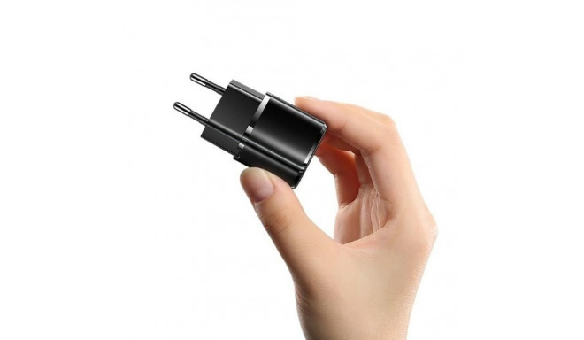 USAMS Lad. network. 1xUSB-C T36 mini 20W (pea ainult) PD3.0 kiirlaadimine must/must CC124TC01 (US-CC