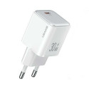 USAMS Lad. network. 1xUSB-C PD30W 3A (head only) PD3.0 Fast Charging white/white X-ron Series CC186T