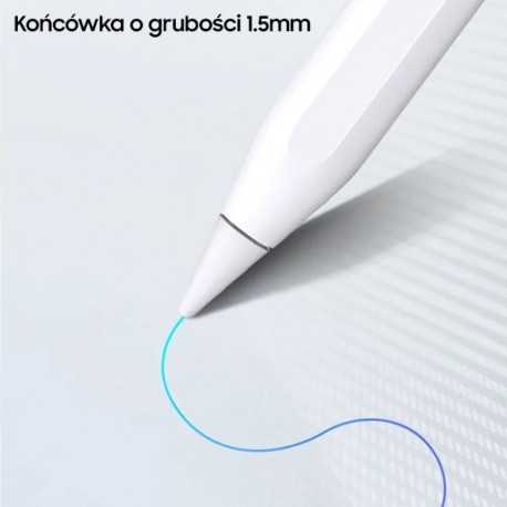 Usams Active TouchSensitive Pen Magnetic Stylus valge ZB254DRB01 (US-ZB254)