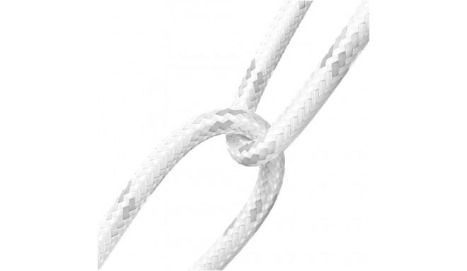 Energea Nyloflex USB - Lightning kaabel laadimiseks ja sünkroonimiseks C89 MFI 1,5 m valge