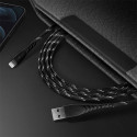 ENERGEA Nyloflex USB cable - Lightning Charge and Sync C89 MFI 1.5m white/white