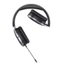 AWEI A799BL Bluetooth gaming headphones, on-ear, with microphone, black/black
