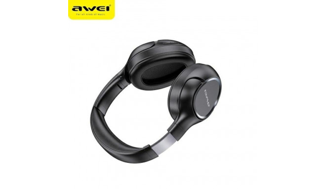 AWEI A770BL Bluetooth On-Ear Headphones Black