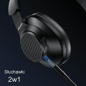 AWEI A997 Pro ANC Bluetooth on-ear headphones black/black