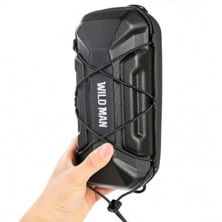 WILDMAN XT17 Bike Case/Mount, Handlebar Bag, Black