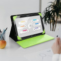 Blun universal case for tablet 12.4" UNT lime/lime