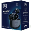 3MK Hardy LifePods Pro wireless headphones Bluetooth 5.3 ANC black/black