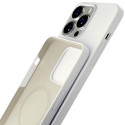 3MK Hardy Case iPhone 13 Pro Max 6.7" silver-white/silver-white MagSafe