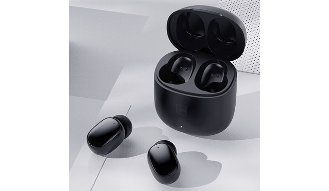 3MK FlowBuds wireless headphonesbluetooth black