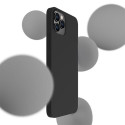 3MK Silicone Case iPhone 12/12 Pro 6.1" black