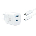 3MK Hyper GaN Charger 33W Power Delivery wall charger 1xUSB-A + 1xUSB-C