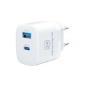 3MK Hyper GaN Charger 33W Power Delivery wall charger 1xUSB-A + 1xUSB-C