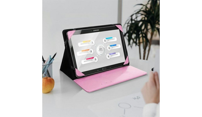 Blun universal case for 8" UNT tablet pink/pink