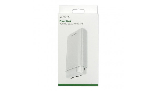 4smarts Powerbank VoltHub Go2 20000mAh white 468729