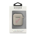 Guess GUACA2LSVSGP AirPods 1/2 cover gray pink/gray pink Silicone Vintage